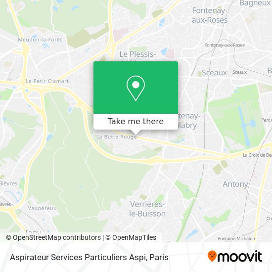 Mapa Aspirateur Services Particuliers Aspi