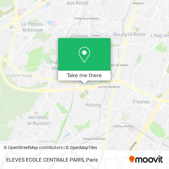 ELEVES ECOLE CENTRALE PARIS map