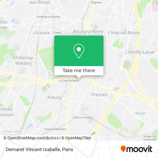 Mapa Demaret Vincent Isabelle
