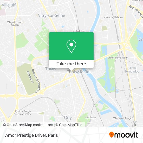 Amor Prestige Driver map