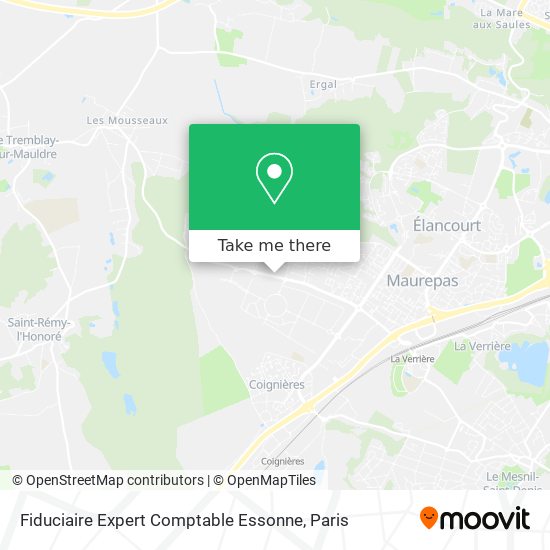 Mapa Fiduciaire Expert Comptable Essonne