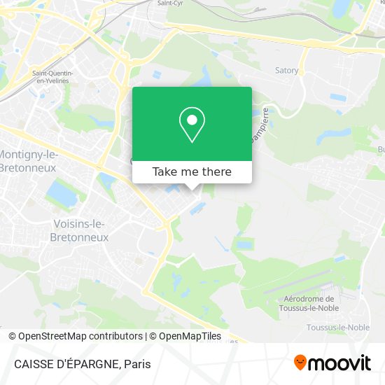 CAISSE D'ÉPARGNE map
