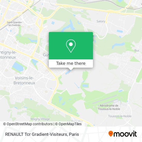 RENAULT Tcr Gradient-Visiteurs map
