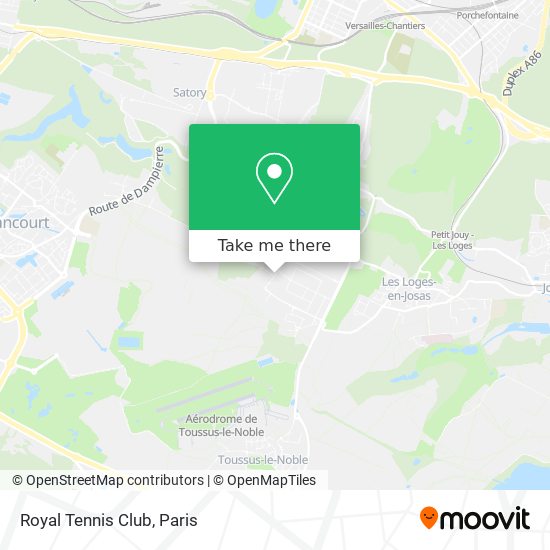 Royal Tennis Club map