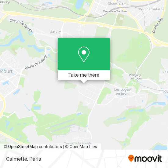Calmette map
