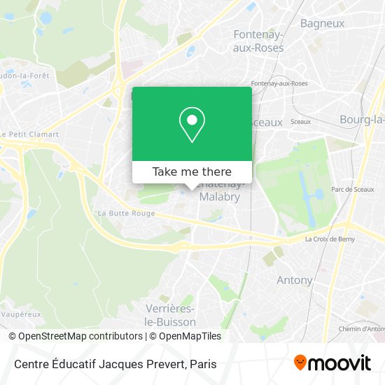 Centre Éducatif Jacques Prevert map