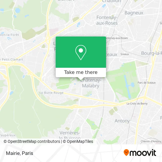 Mairie map