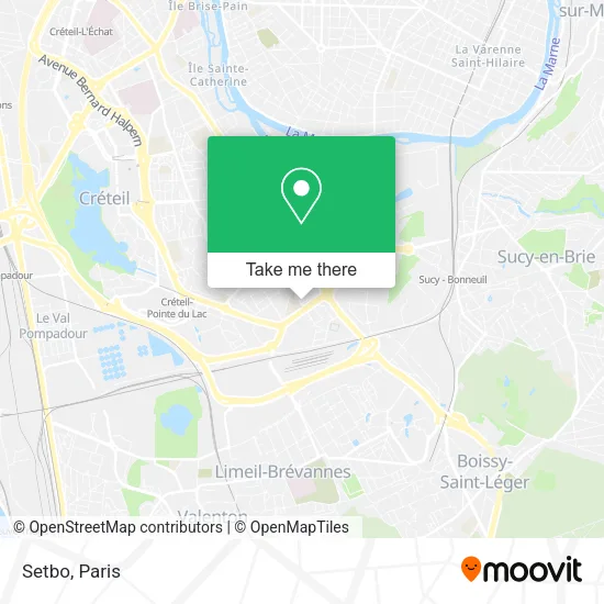 Setbo map
