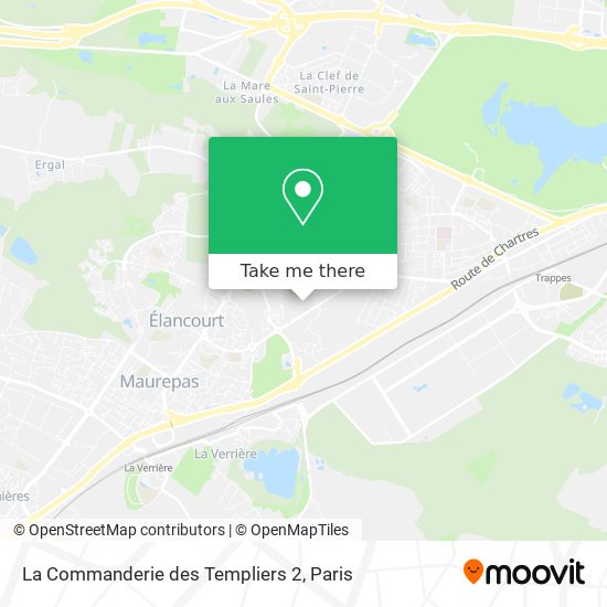 La Commanderie des Templiers 2 map