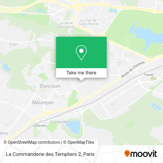 La Commanderie des Templiers 2 map