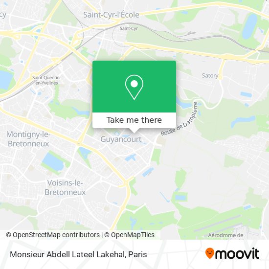 Monsieur Abdell Lateel Lakehal map