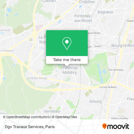 Dgv Travaux Services map