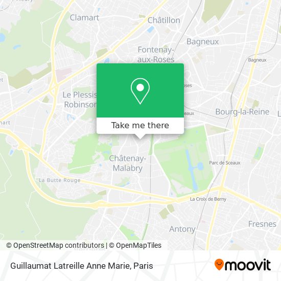 Guillaumat Latreille Anne Marie map