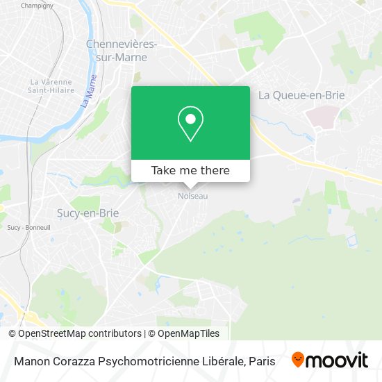 Mapa Manon Corazza Psychomotricienne Libérale