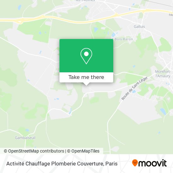 Activité Chauffage Plomberie Couverture map
