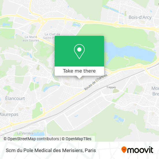 Mapa Scm du Pole Medical des Merisiers