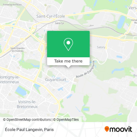 École Paul Langevin map