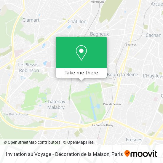 Invitation au Voyage - Décoration de la Maison map