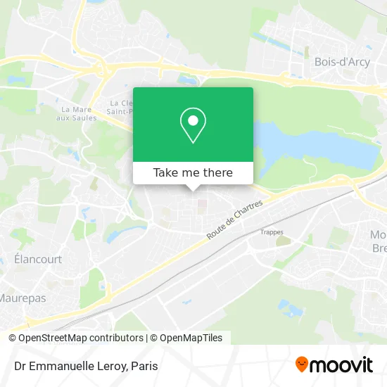 Dr Emmanuelle Leroy map