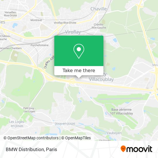 BMW Distribution map