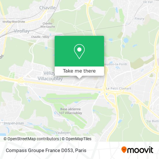 Mapa Compass Groupe France D053