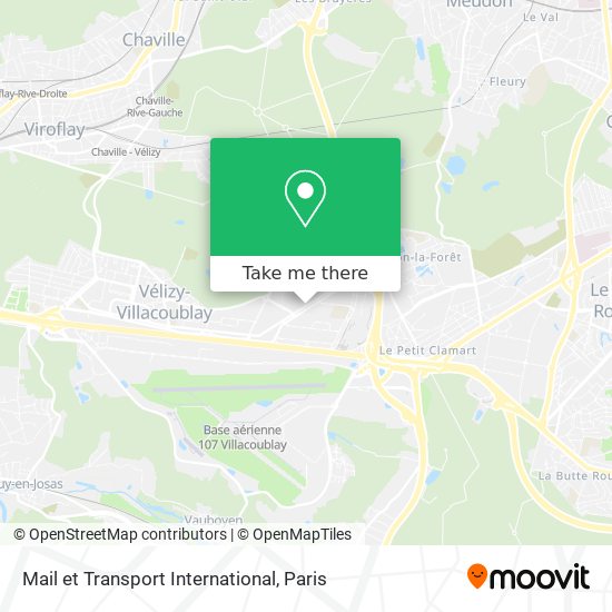 Mail et Transport International map