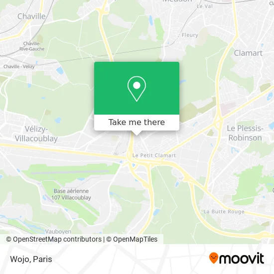 Wojo map