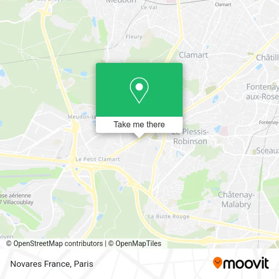 Novares France map