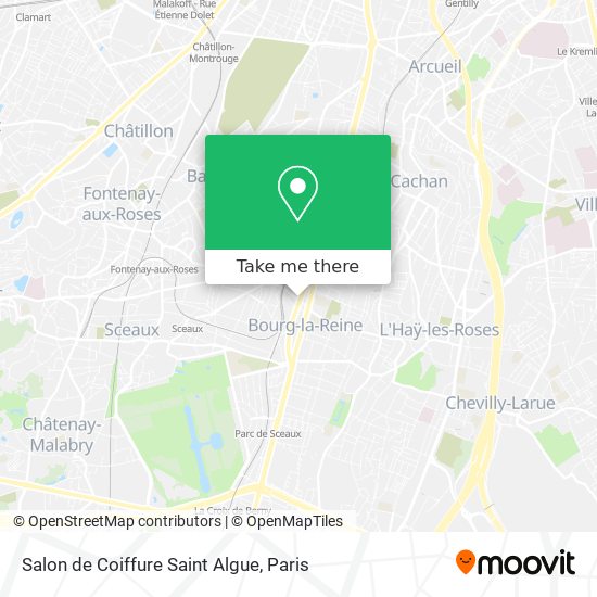 Salon de Coiffure Saint Algue map