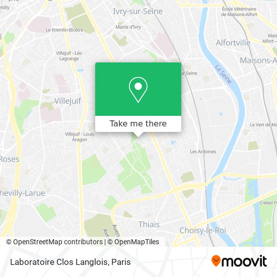 Laboratoire Clos Langlois map