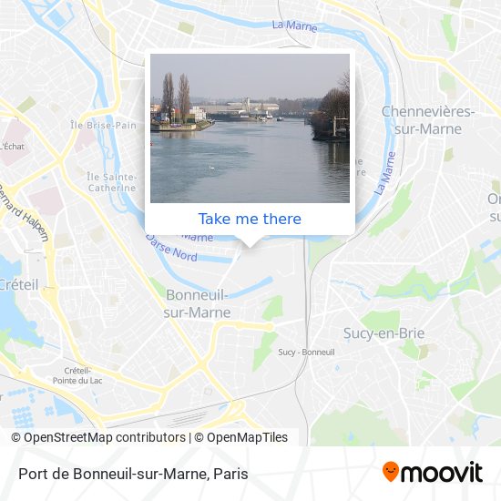 Port de Bonneuil-sur-Marne map