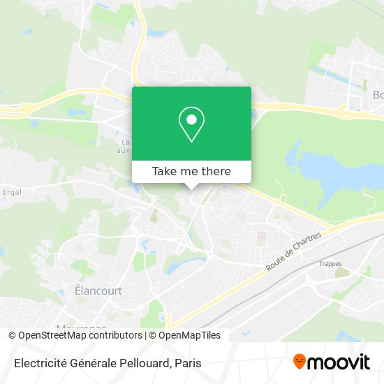 Electricité Générale Pellouard map