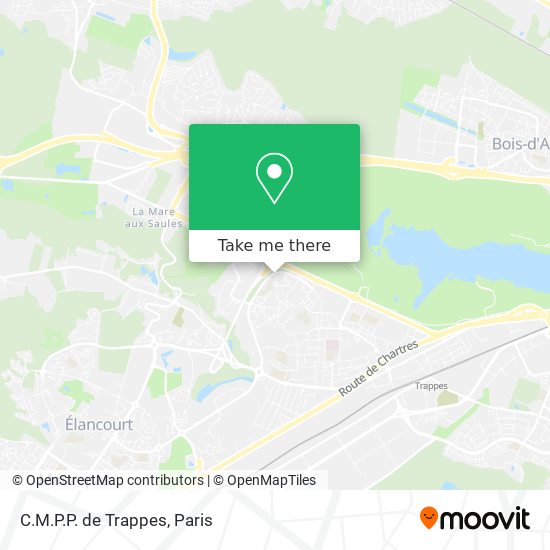 Mapa C.M.P.P. de Trappes
