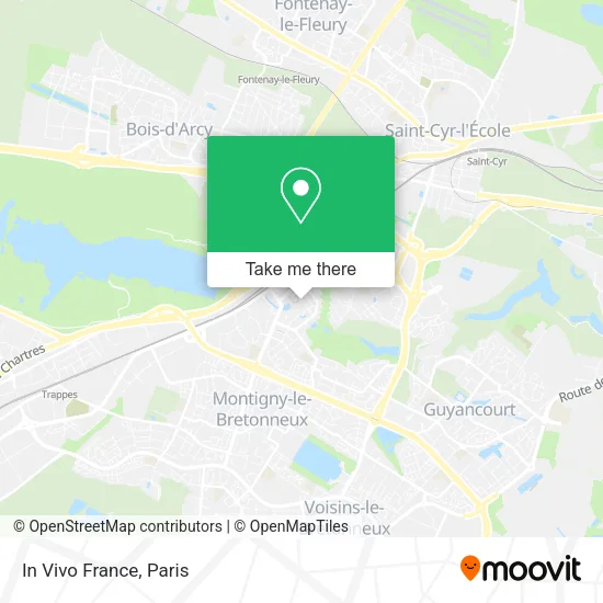 In Vivo France map