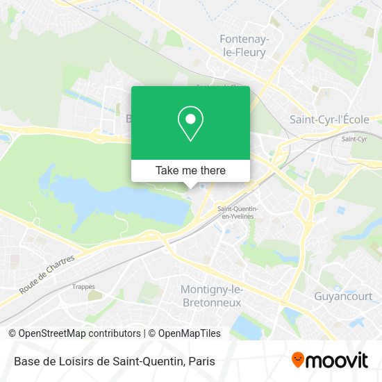 Base de Loisirs de Saint-Quentin map