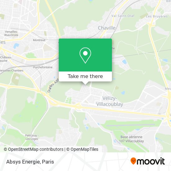 Absys Energie map