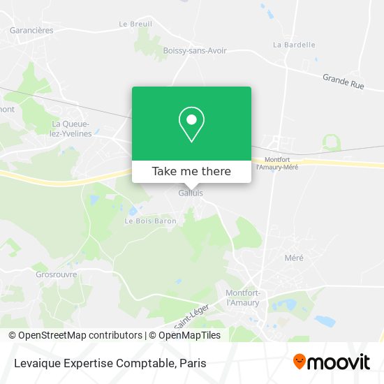 Levaique Expertise Comptable map
