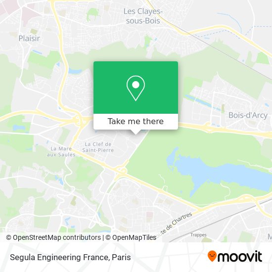 Mapa Segula Engineering France