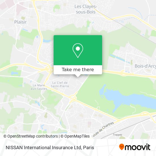 NISSAN International Insurance Ltd map