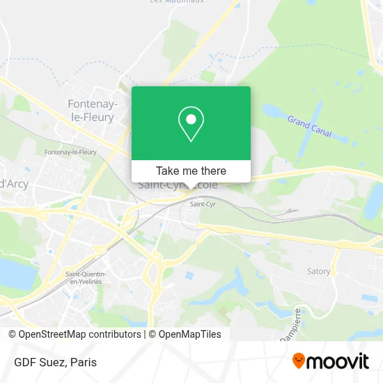 Gdf Suez map