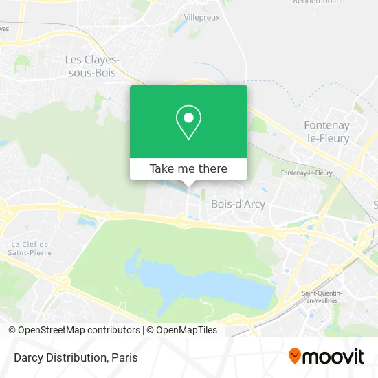 Darcy Distribution map