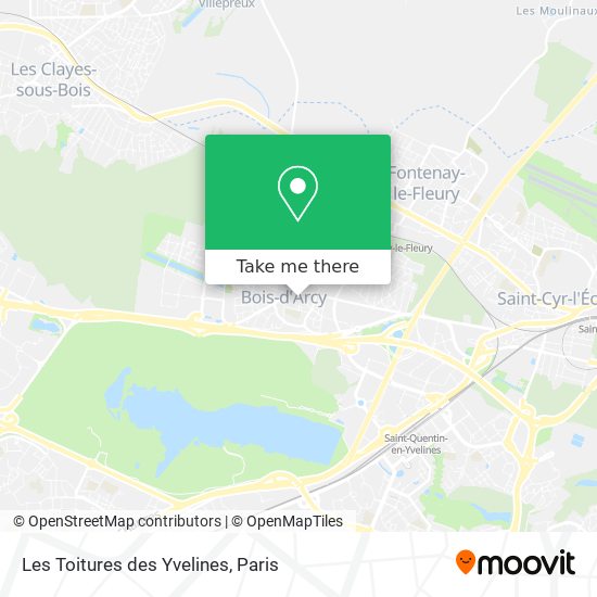 Les Toitures des Yvelines map