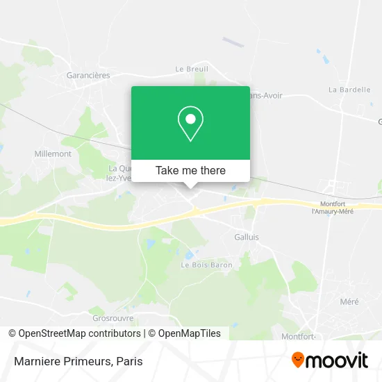 Marniere Primeurs map