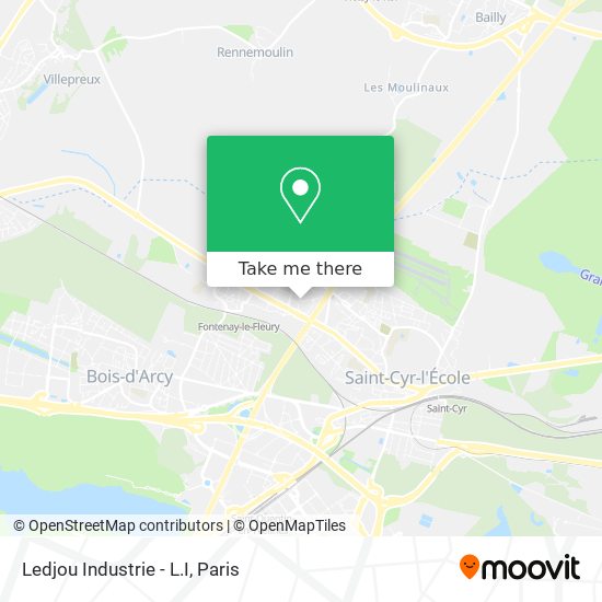 Ledjou Industrie - L.I map