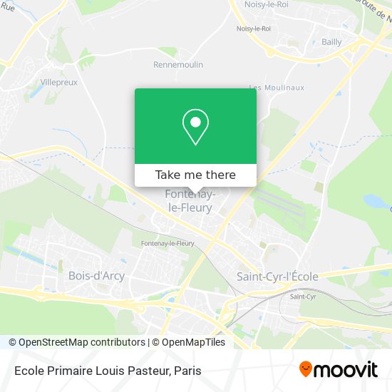 Mapa Ecole Primaire Louis Pasteur