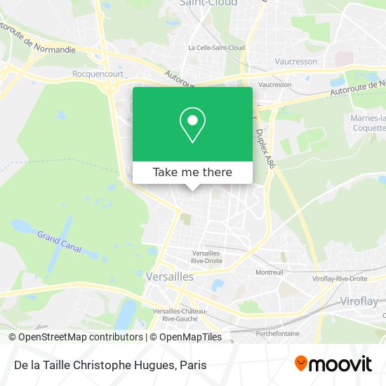 De la Taille Christophe Hugues map