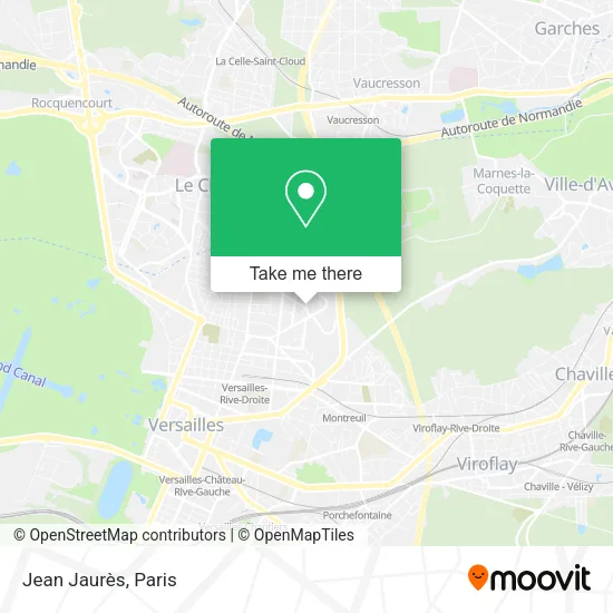 Jean Jaurès map