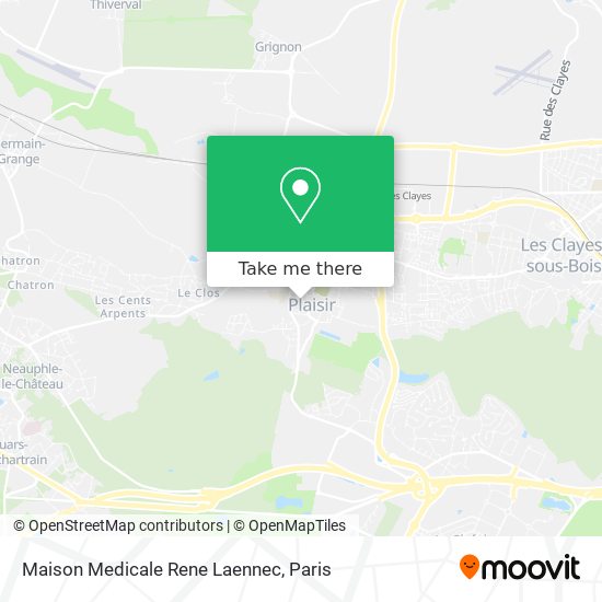 Maison Medicale Rene Laennec map