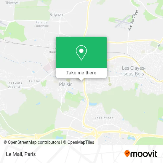 Le Mail map