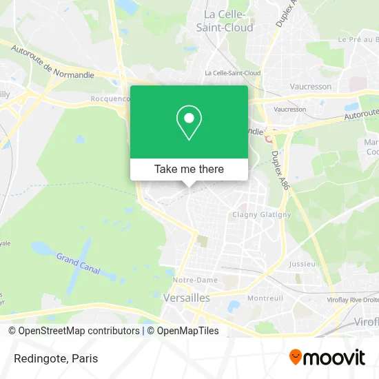 Redingote map
